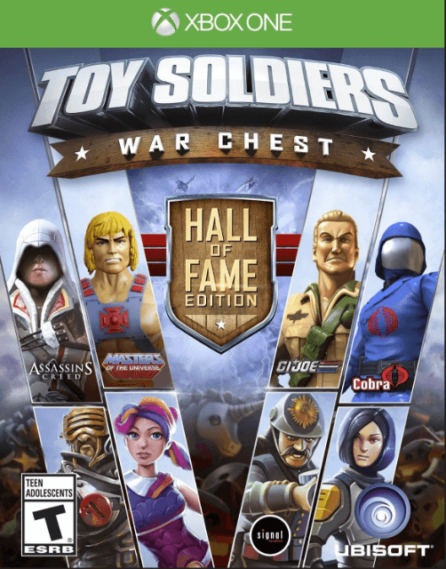 Toy Soldiers War Chest Hall of Fame Edition box art for Xbox One